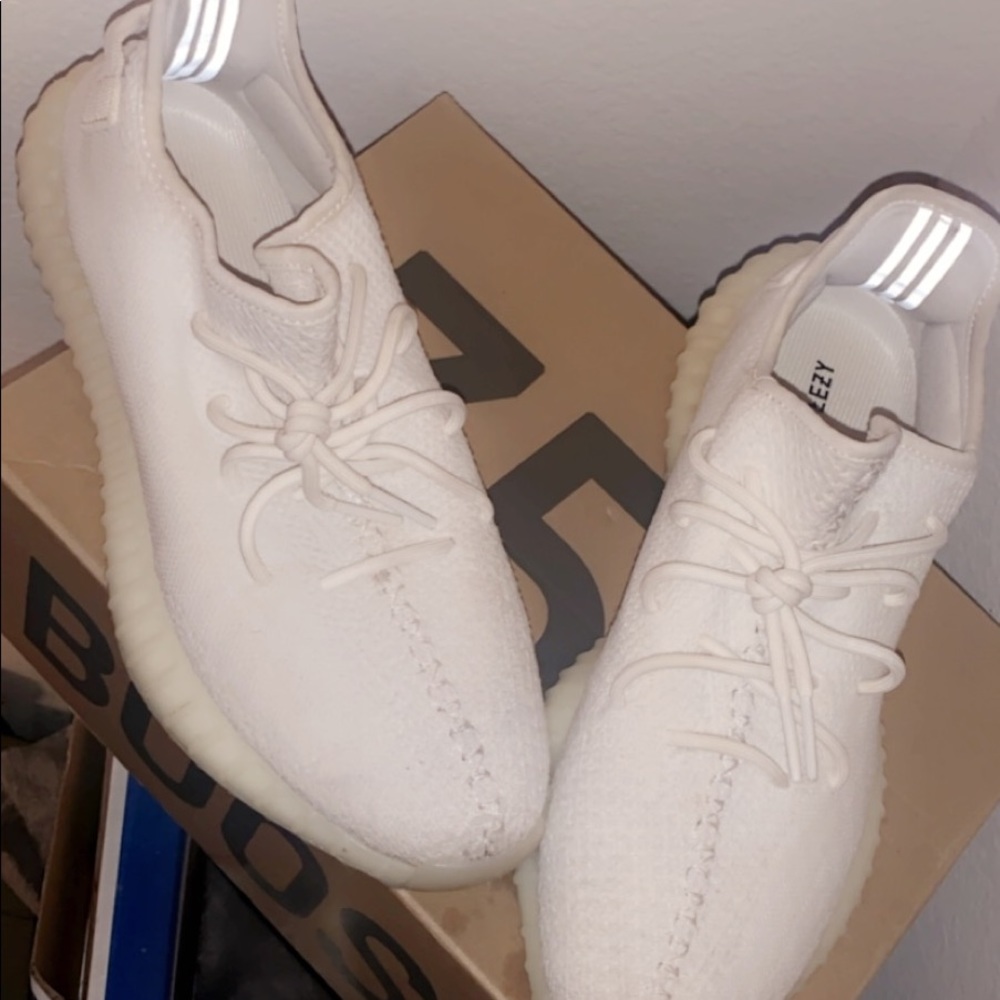 Adidas yeezy 350 boost white cream size 13